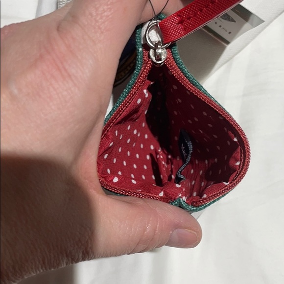 Brighton zip wristlet duo bag white canvas NWT - Picture 8 of 10